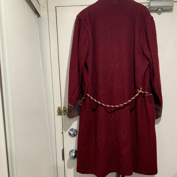 MADE IN ENGLAND VINTAGE WOOL ROBE JACKETS SIZE L - Picture 7 of 16